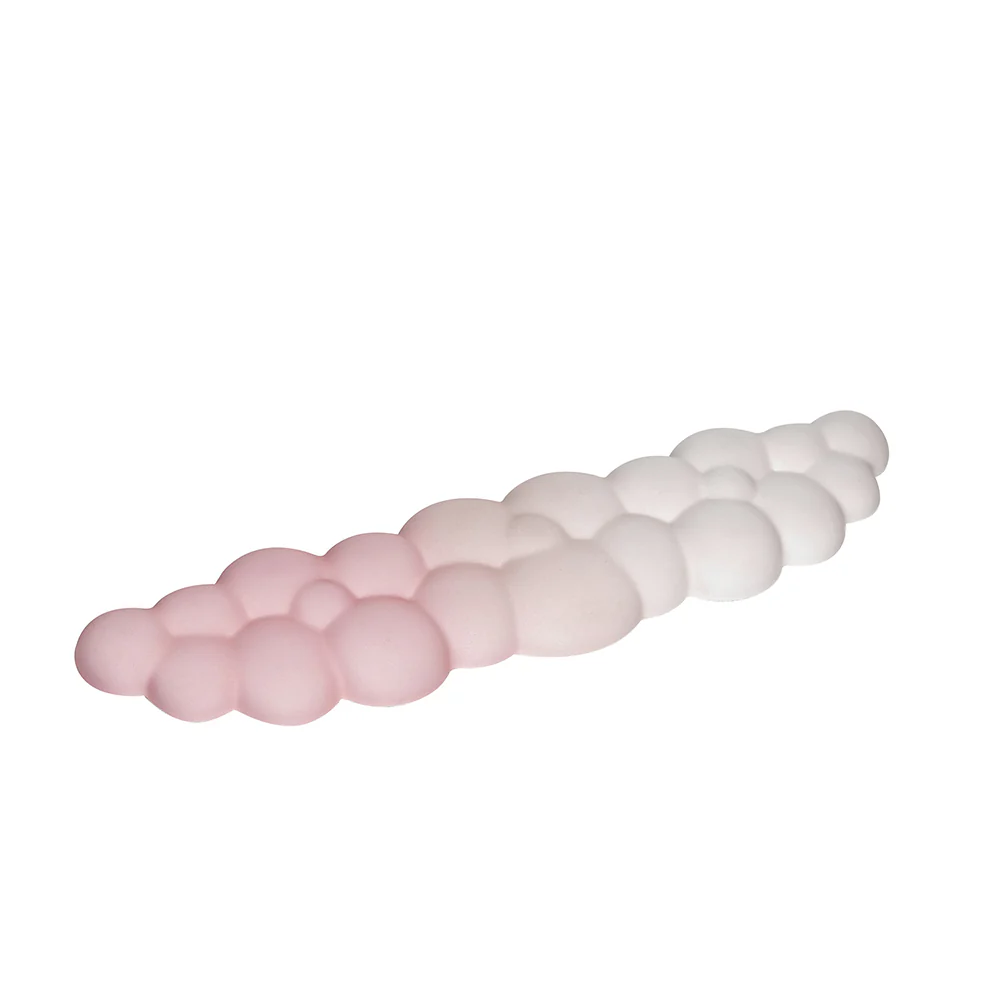 Kit VIVA STF Teclado inalámbrico + Reposa muñecas Para computadora rosa - Image 5