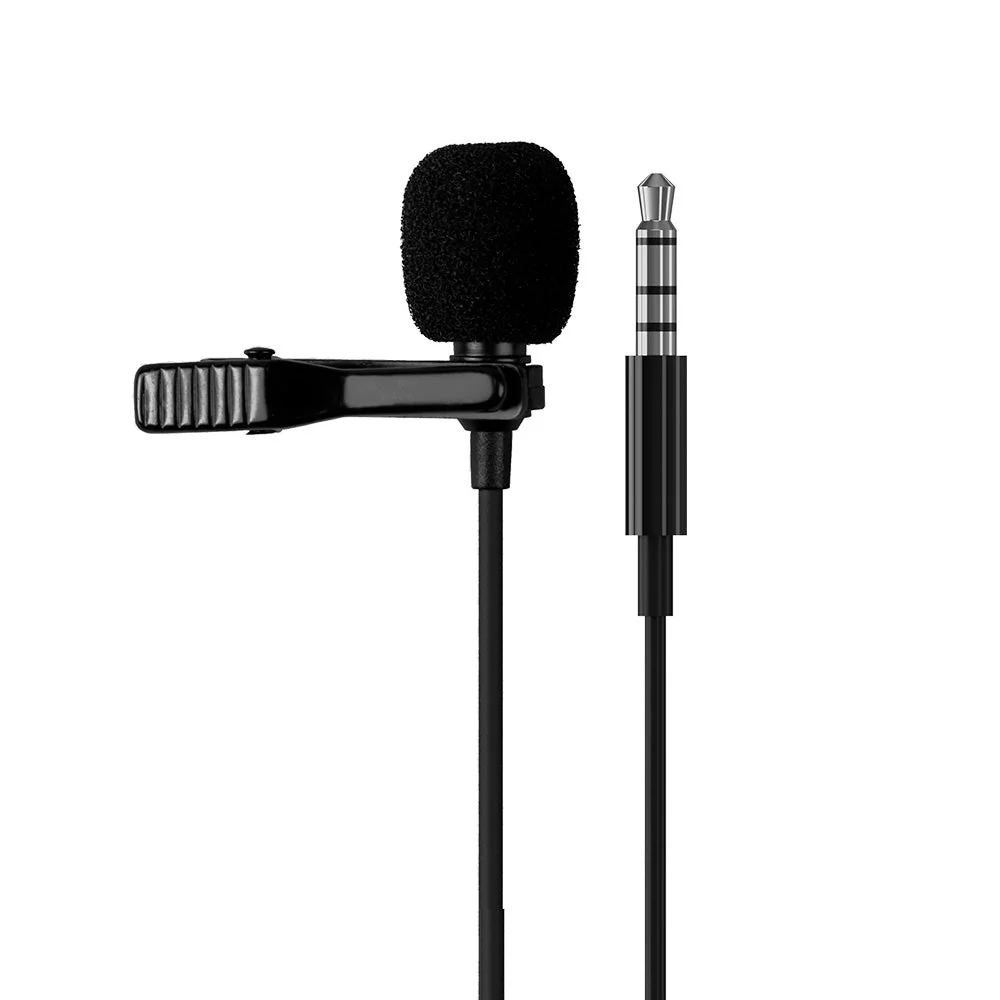 Micrófono para celular STF con clip 3.5mm auxiliar