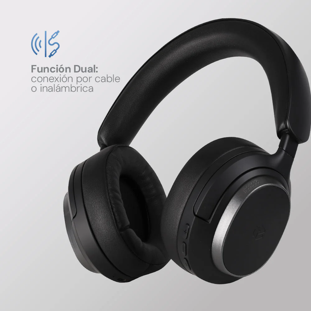 Audifonos Inalambricos On Ear One STF 14hrs Uso Negro - Image 6