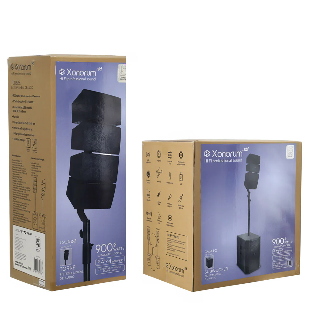Sistema de Audio Lineal Profesional Xonorum 1 STF Potencia 900W, Audiencia 100 personas - Image 12