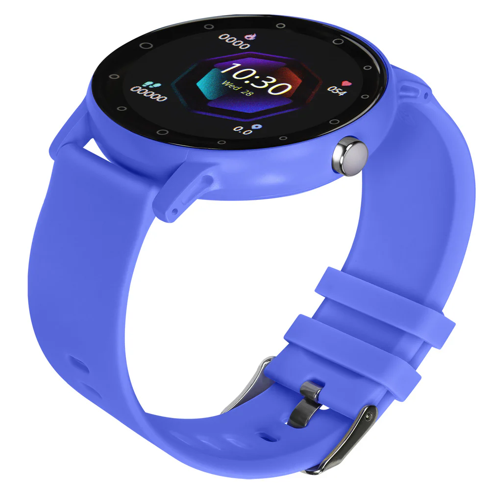 Smartwatch Reloj Kronos Insignia Round STF Pantalla 1.3" Resistencia al agua IP65 Lila - Image 6