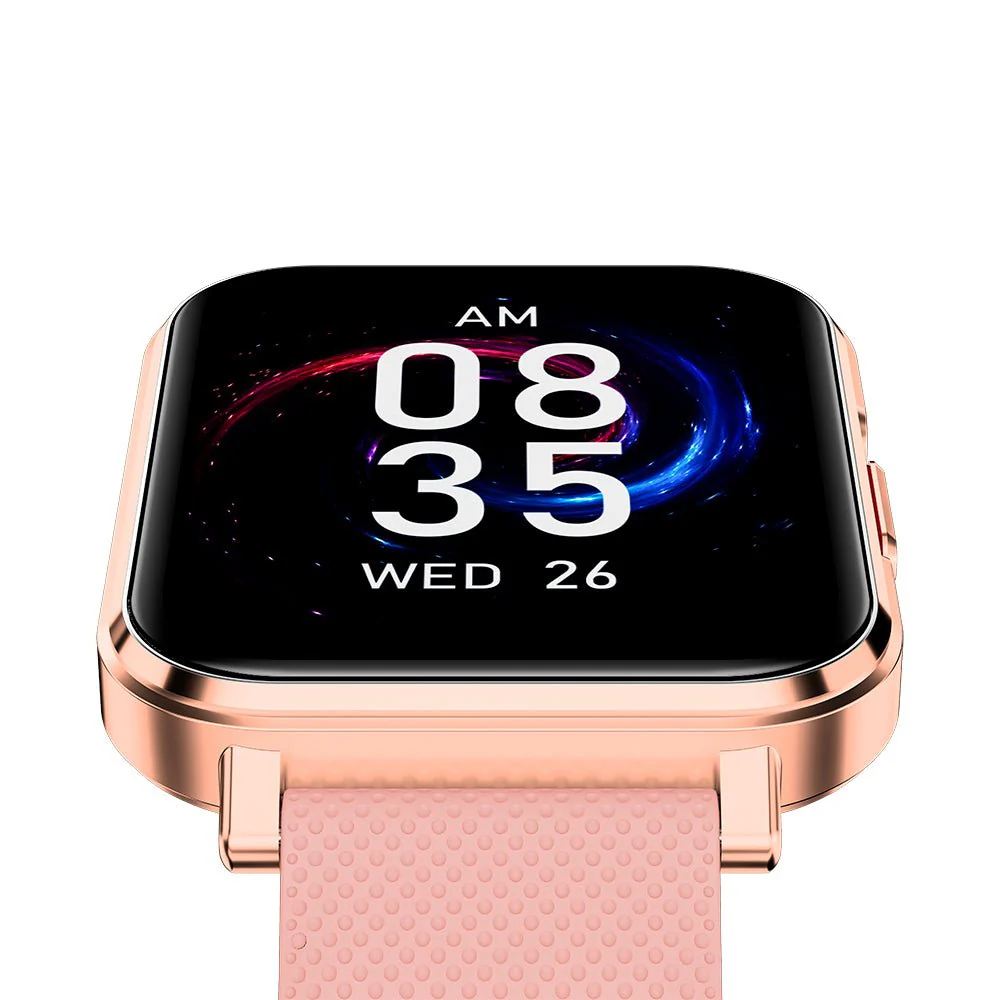 Smartwatch Reloj Kronos Optimum STF Pantalla 1.85"Resistencia al agua IP67 Rosa - Image 4