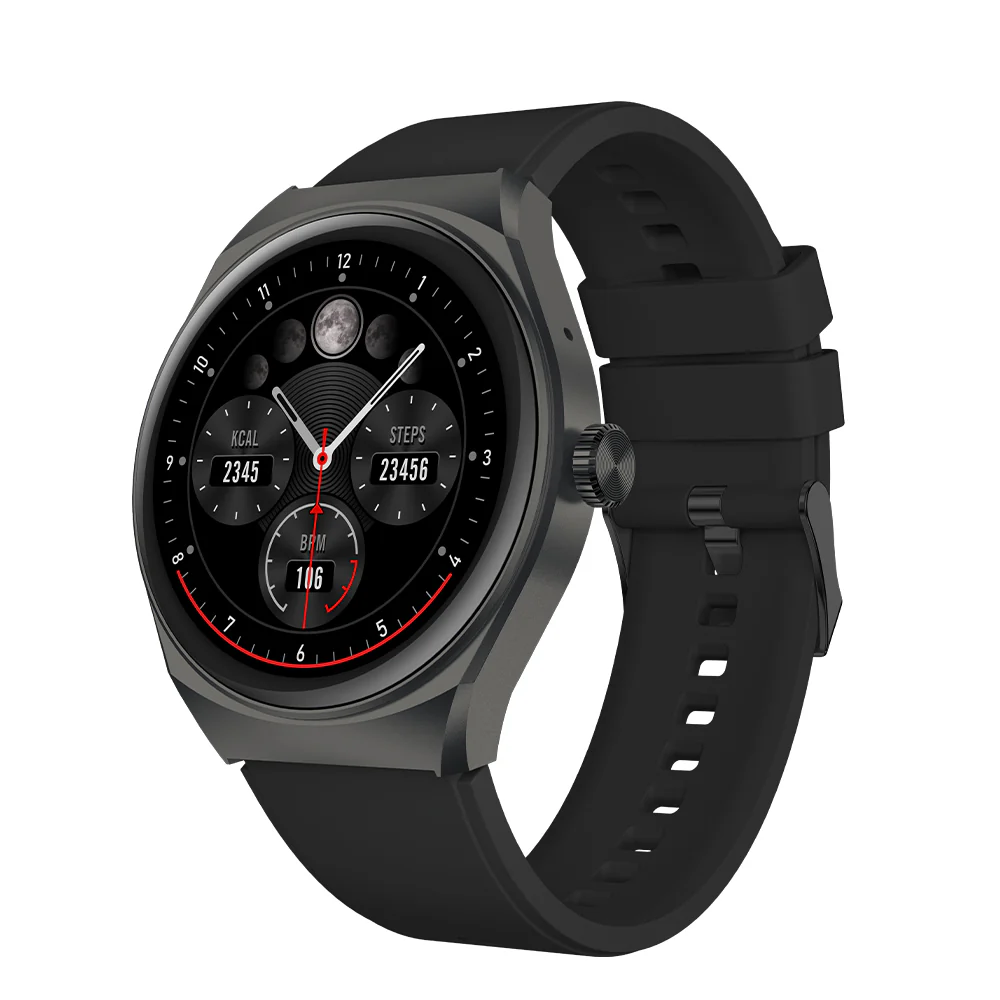 Smartwatch Reloj Kronos Trek STF Pantalla 1.38" Resistencia al agua IP67 Negro - Image 7