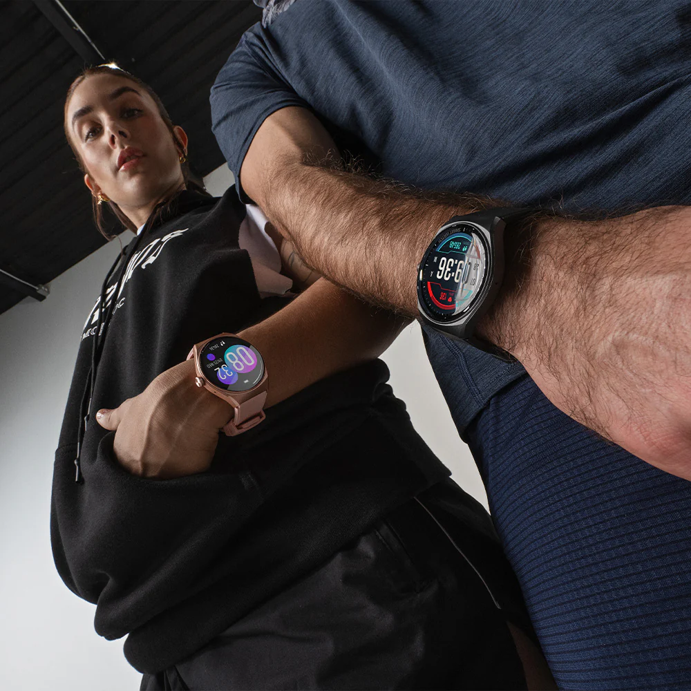 Smartwatch Reloj Kronos Trek STF Pantalla 1.38" Resistencia al agua IP67 Rosa - Image 11